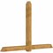 Ekena Millwork Eugene Rough Sawn Timber Gable Bracket, Western Red Cedar, 108"W x 72"H x 6"D x 6"F, 16/12 Pitch GBW108X72X0606EUG00RWR - alternate 2